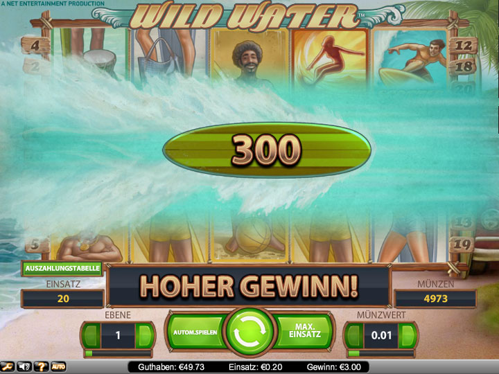 Online Casino Slot Wild Water