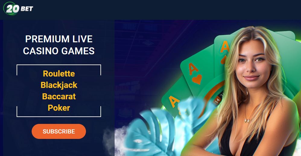 20Bet Live Casino Bonus