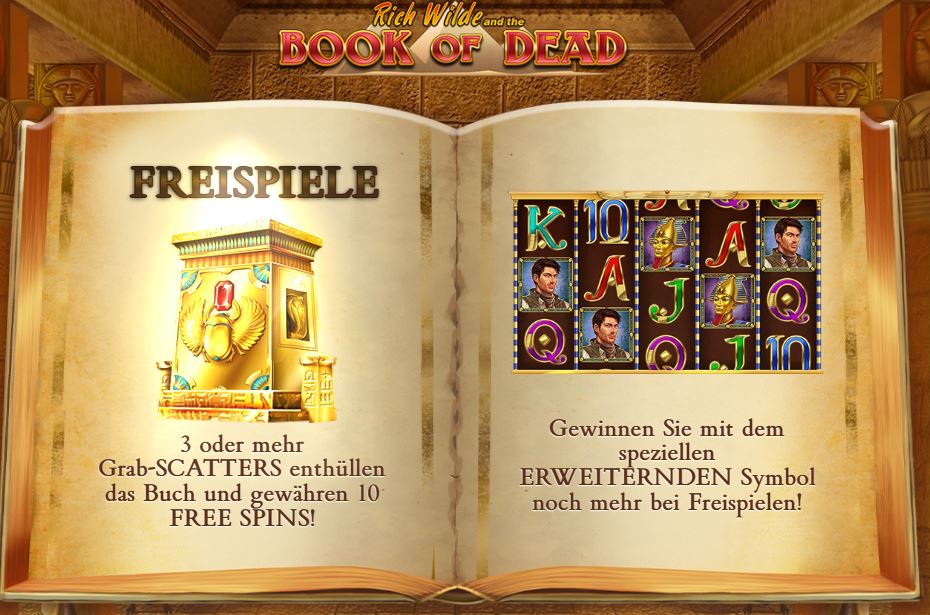 Book of Dead Slot kostenlos spielen