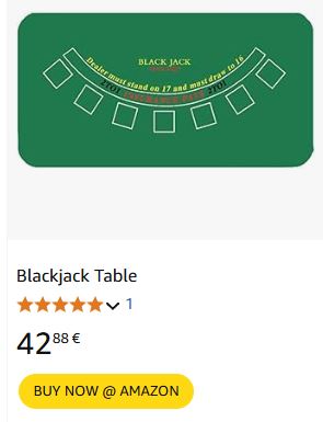 Blackjack-Matte: Die beste Unterlage für deinen Casino-Abend zuhause - February 18, 2025