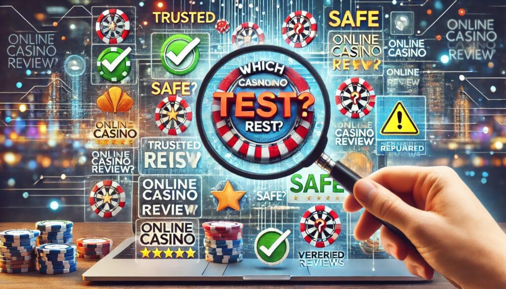 Online-Casino-Test - Welches Casino ist seriös?